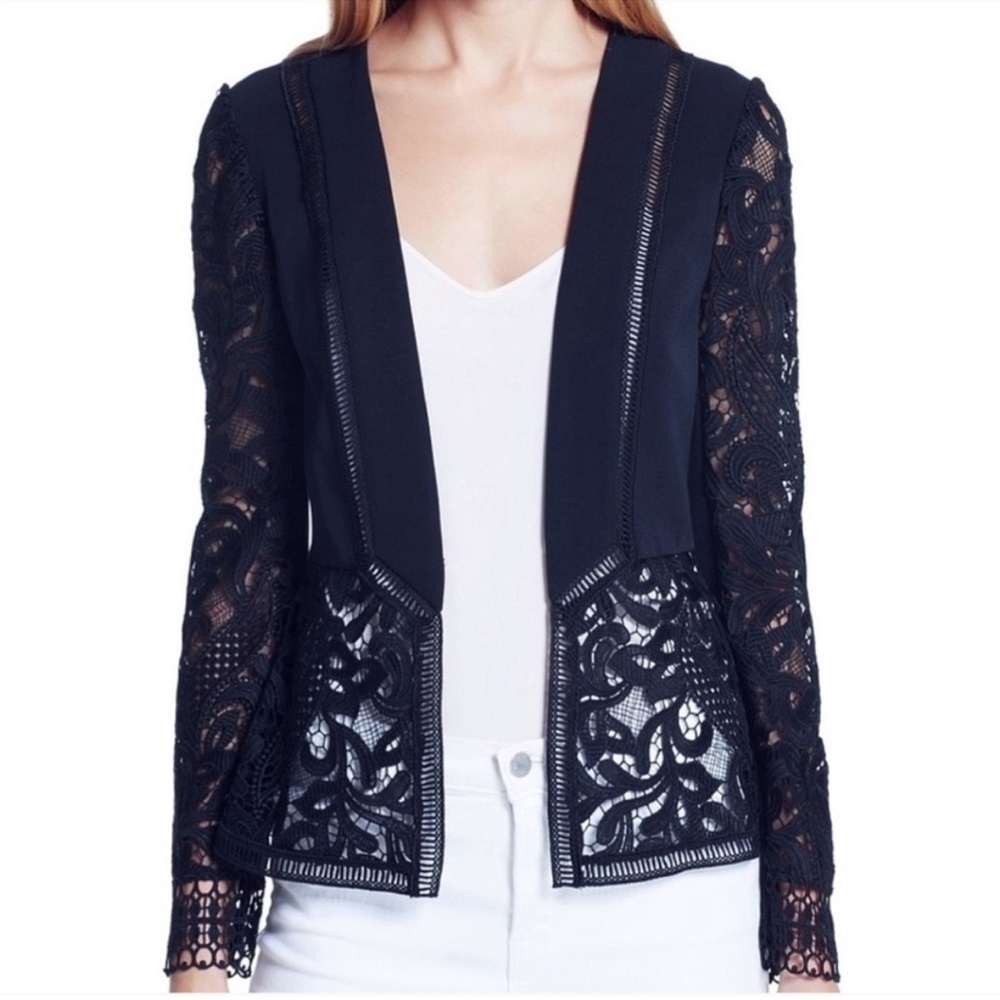 Ted Baker Navy Lace Blazer “size 1”